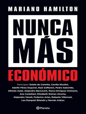 Nunca más económico - ebook